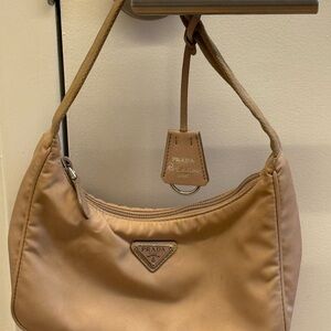 Prada Tan Shoulder Bag